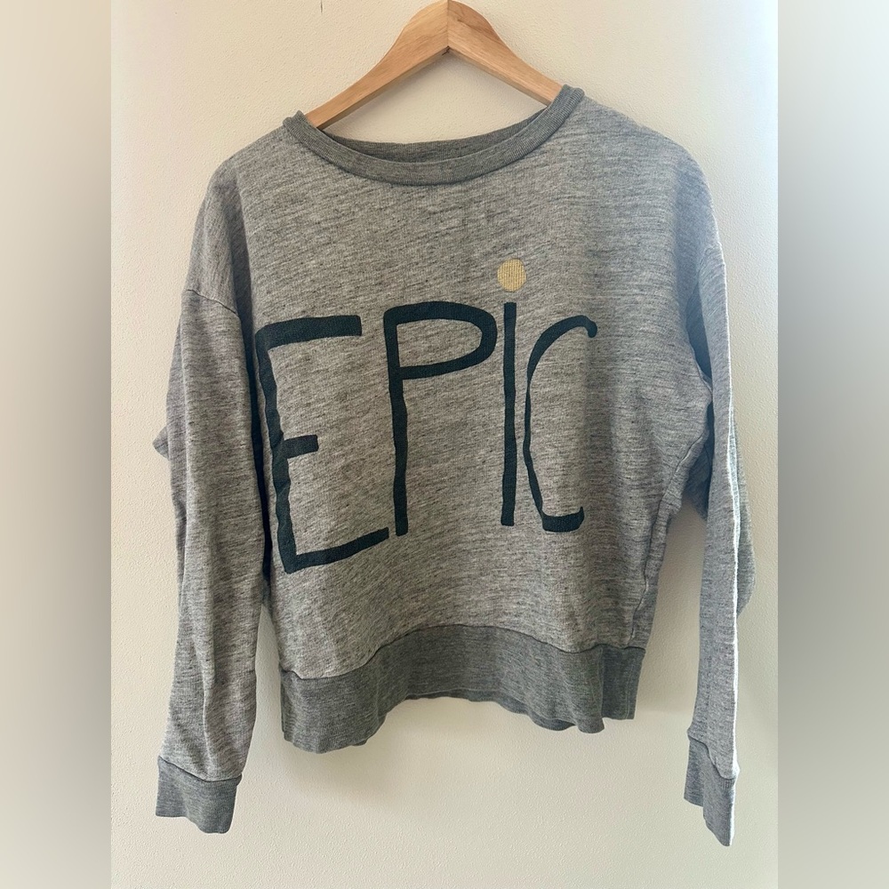 Vintage J.Crew × Hugo Guinness Graphic Sweatshirt
